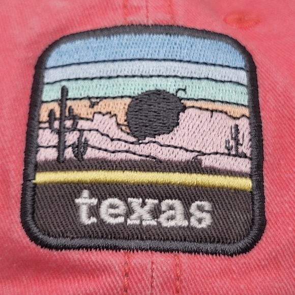 Pink "Texas" Ball Cap - Picture 2 of 7